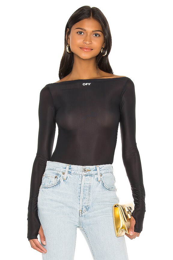 view 1 of 4 Basic Top in Black & White