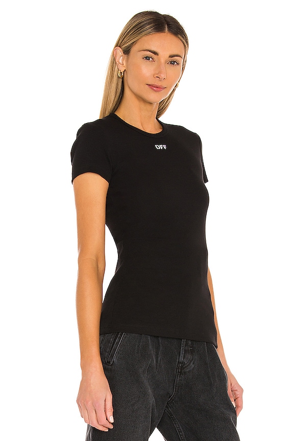 view 2 of 4 ФУТБОЛКА BASIC in Black & White