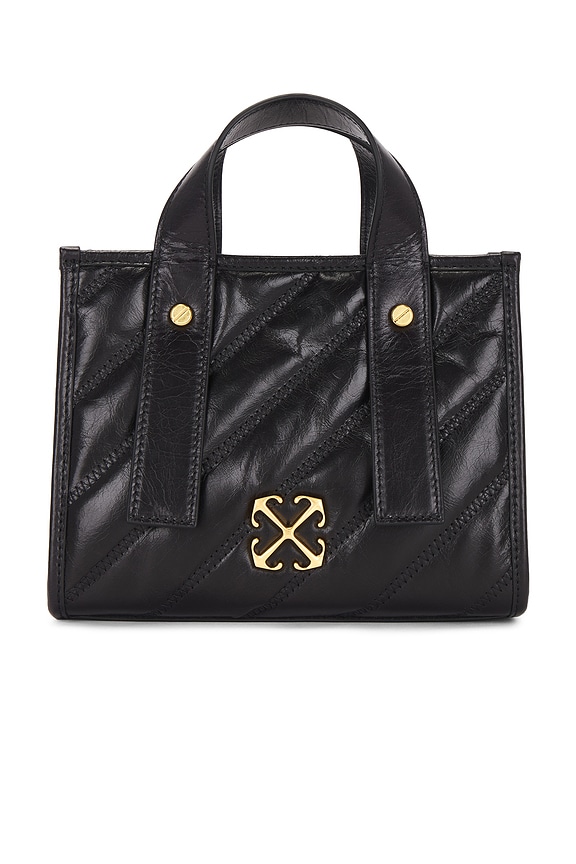 view 2 of 6 Quilting Tote Bag in Black