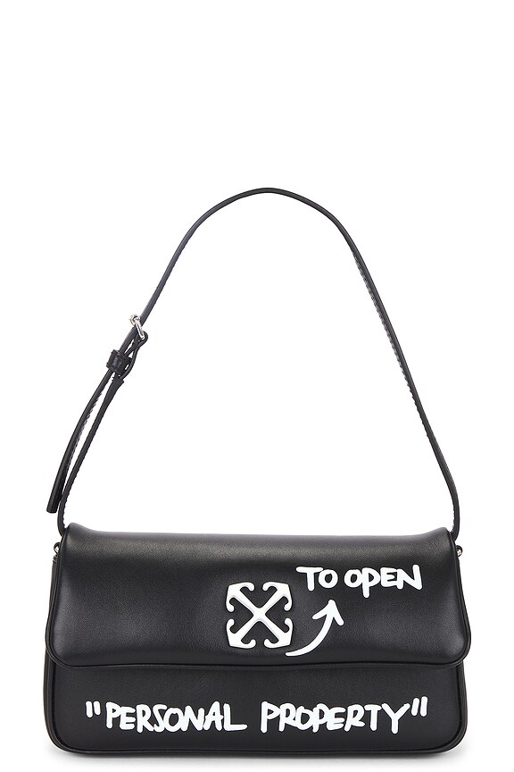 view 2 of 5 SAC PORTÉ ÉPAULE JITNEY 0.7 in Black & White