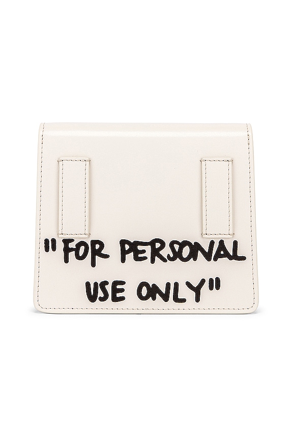 view 2 of 8 Jitney 0.7 Cash Inside Bag in White & Black