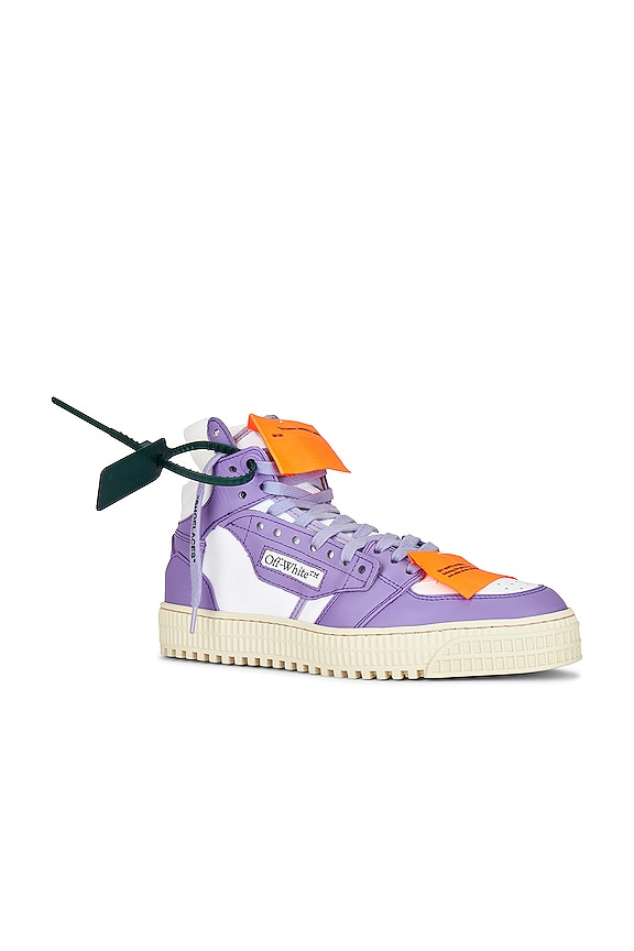 view 2 of 6 SNEAKERS OFF COURT in White & Purple