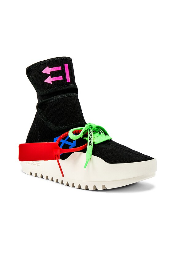 view 2 of 6 Moto Wrap Sneaker in Black Multicolor