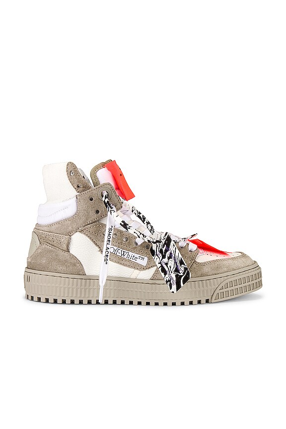 view 1 of 6 3.0 Off Court Sneaker in White & Beige