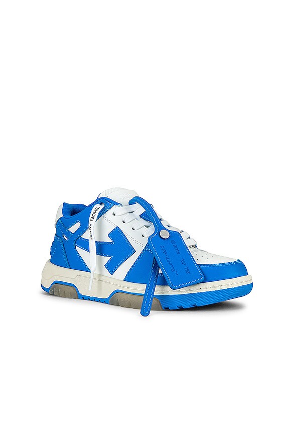 view 2 of 6 SNEAKERS OUT OF OFFICE in White & Blue