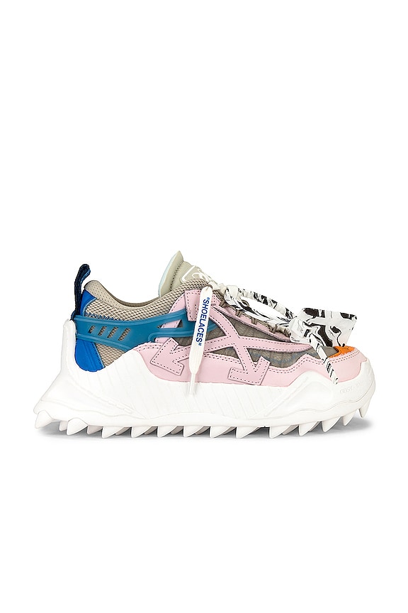 OFF-WHITE Odsy 1000 Sneaker in Beige & Pink | REVOLVE