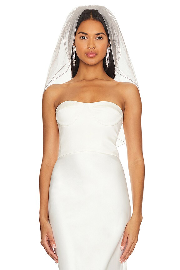 view 2 of 7 Valle Veil in Off White