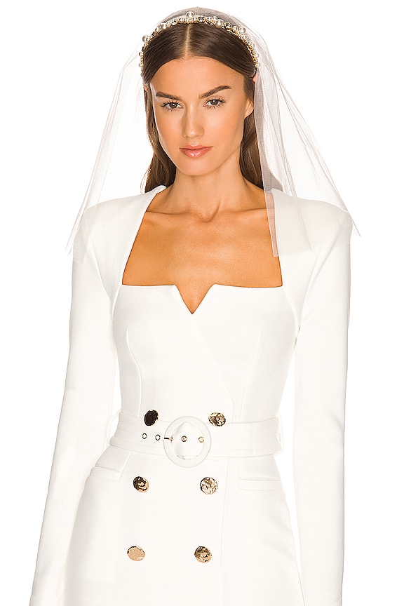 view 2 of 6 Cielo Veil in Off White