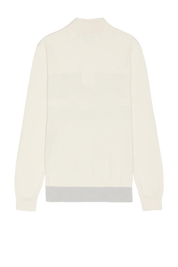 view 2 of 4 Chest Stripe Quarter Zip in Birch