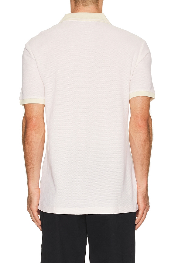 view 2 of 5 Jacquard Honeycomb Polo in Birch