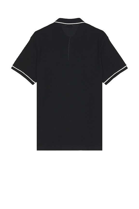 view 2 of 4 Earl Mesh Polo in True Black