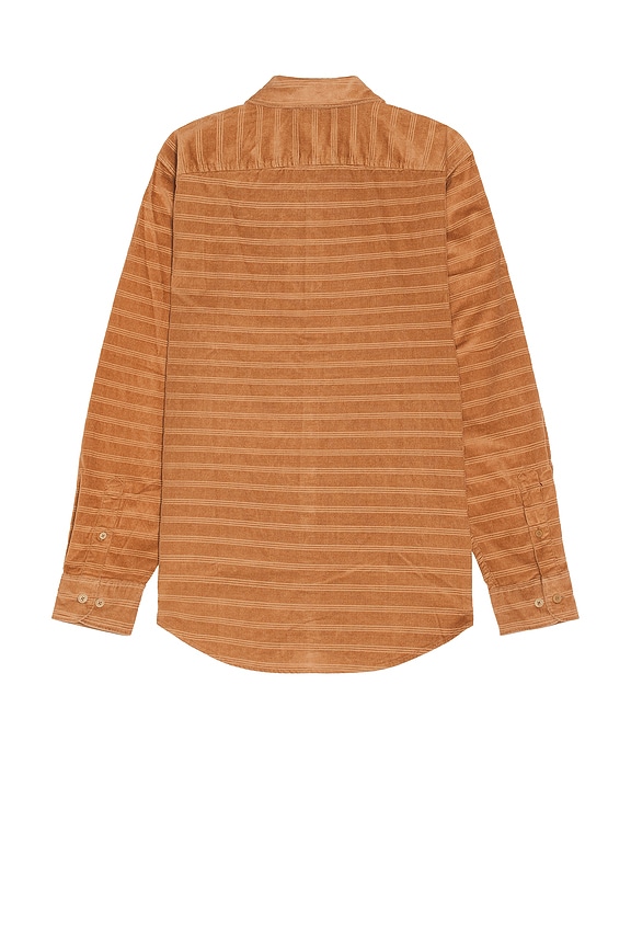 view 2 of 4 Long Sleeve Corduroy Shirt in Tigers Eye