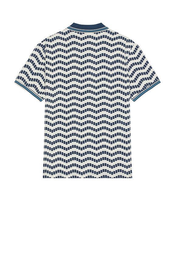 view 2 of 5 Jacquard Textured Polo in Birch