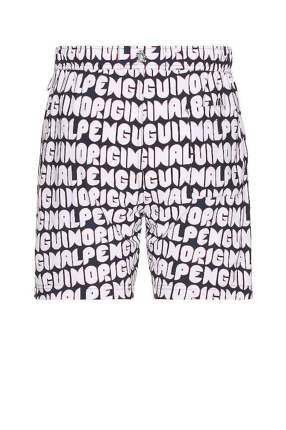 view 2 of 4 All Over Print Swim Short in Dark Sapphire