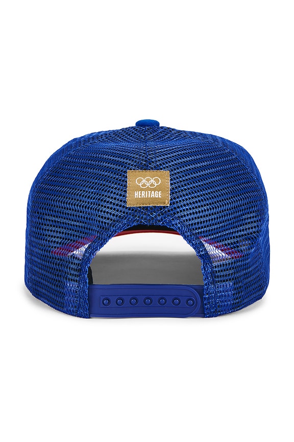 view 2 of 3 CASQUETTE LOS ANGELES 84 in White & Blue