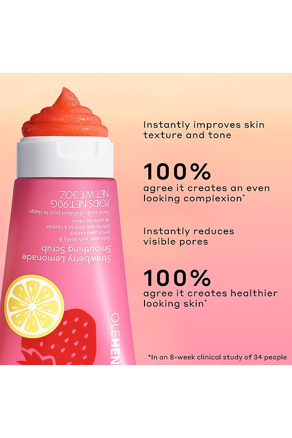view 2 of 6 Strawberry Lemonade Smoothing Scrub in 