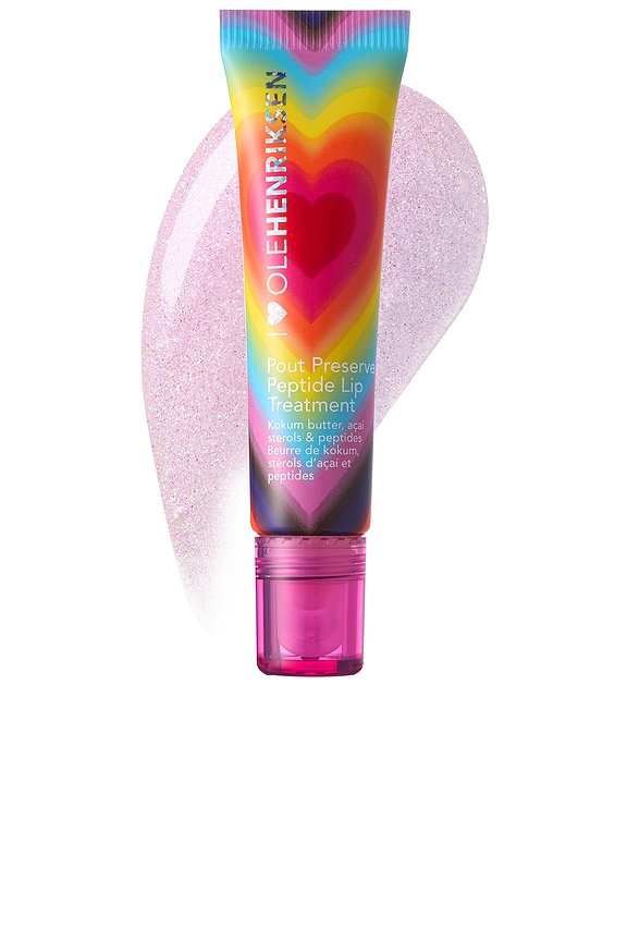view 1 of 11 Limited Edition Pout Preserve Peptide Lip Treatment in Pride Rainbow