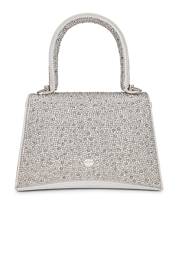 view 2 of 5 Kimmi Hotfix Top Handle Bag in Silver