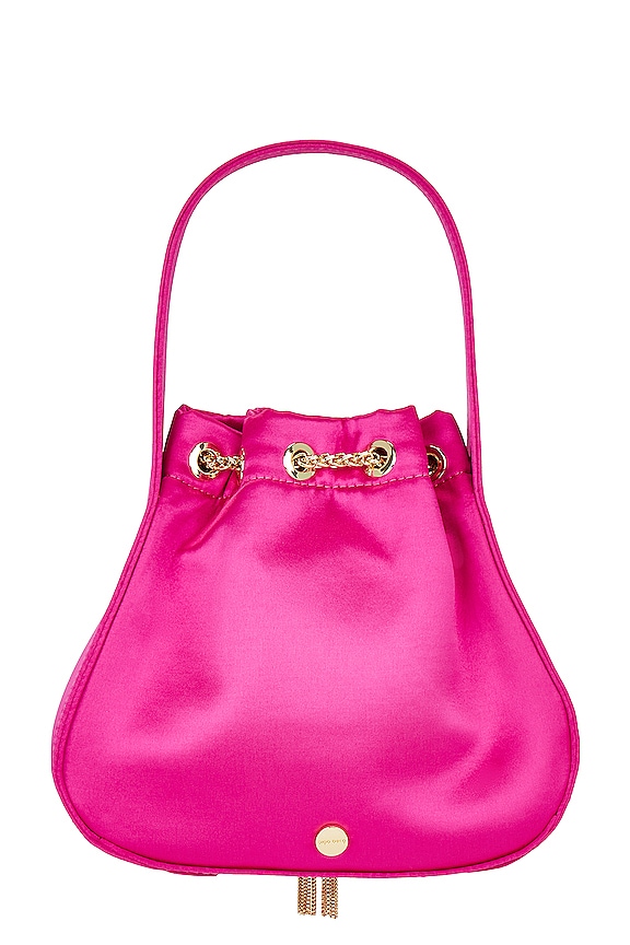 view 2 of 4 SAC AVEC LIEN À NOUER MIKI in Fuchsia