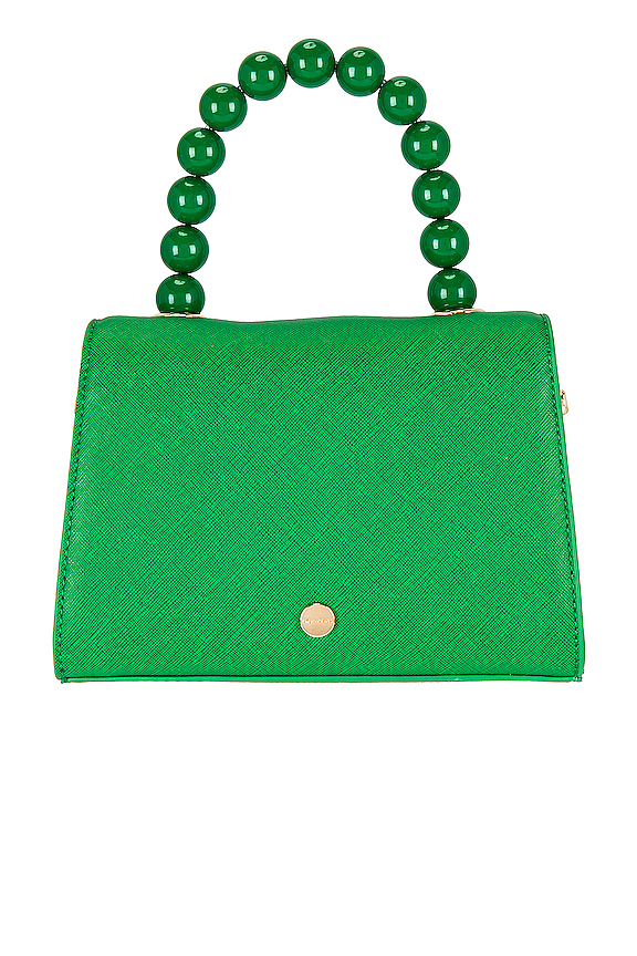 view 2 of 6 BOLSA DE CUENTAS DE ACRÍLICO WENDY in Green