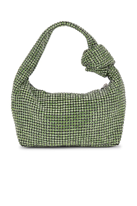 view 2 of 5 SAC PORTÉ ÉPAULE CRYSTAL POLLY in Green