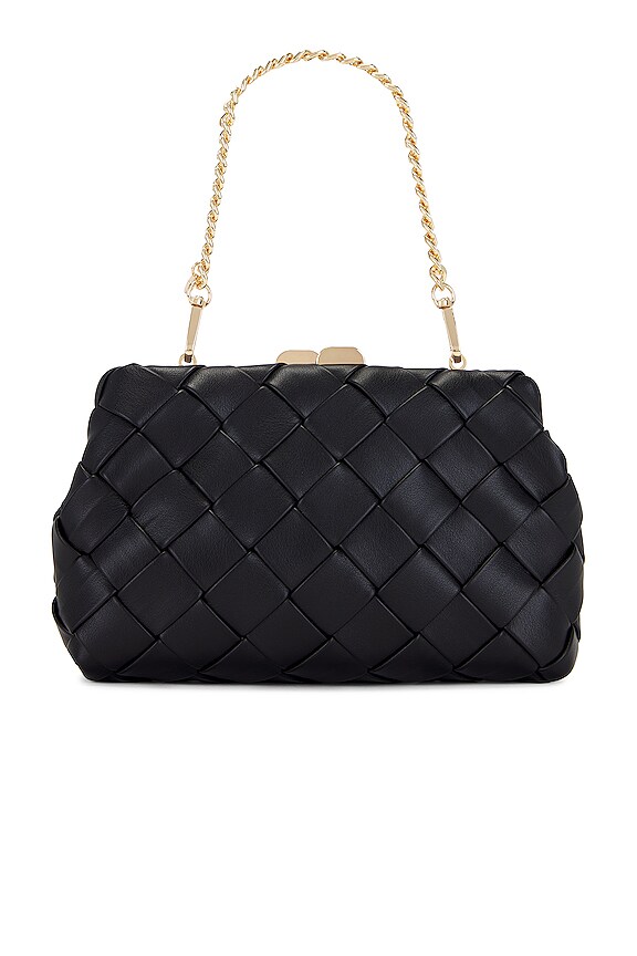 view 2 of 6 Quinn Woven Clutch in Black