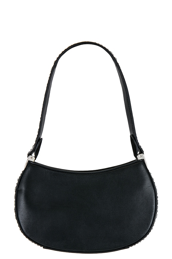 view 2 of 4 BOLSO DE HOMBRO CON CRISTALES DESIE in Black