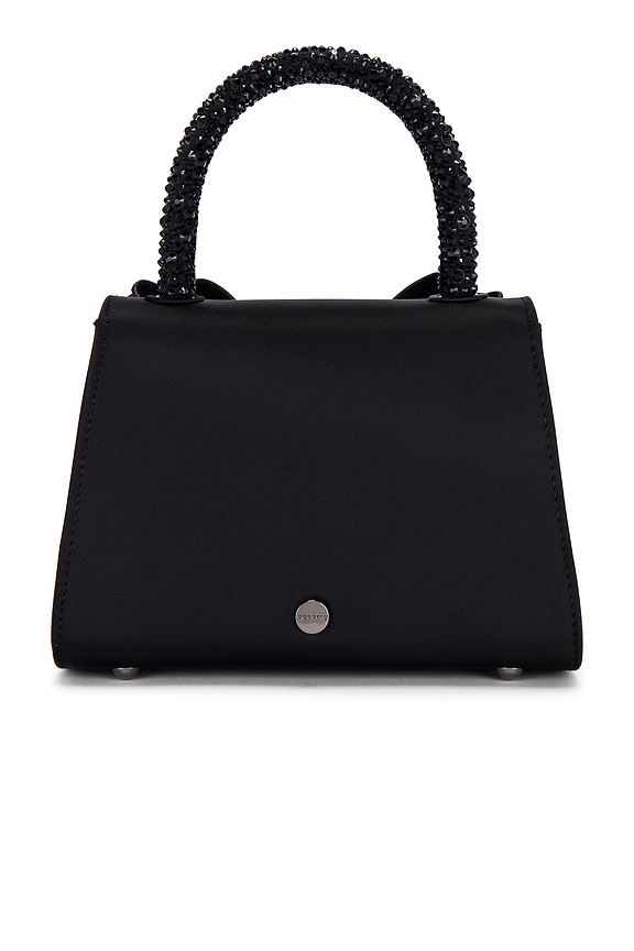 view 2 of 5 Chiara Hotfix Bow Top Handle in Black