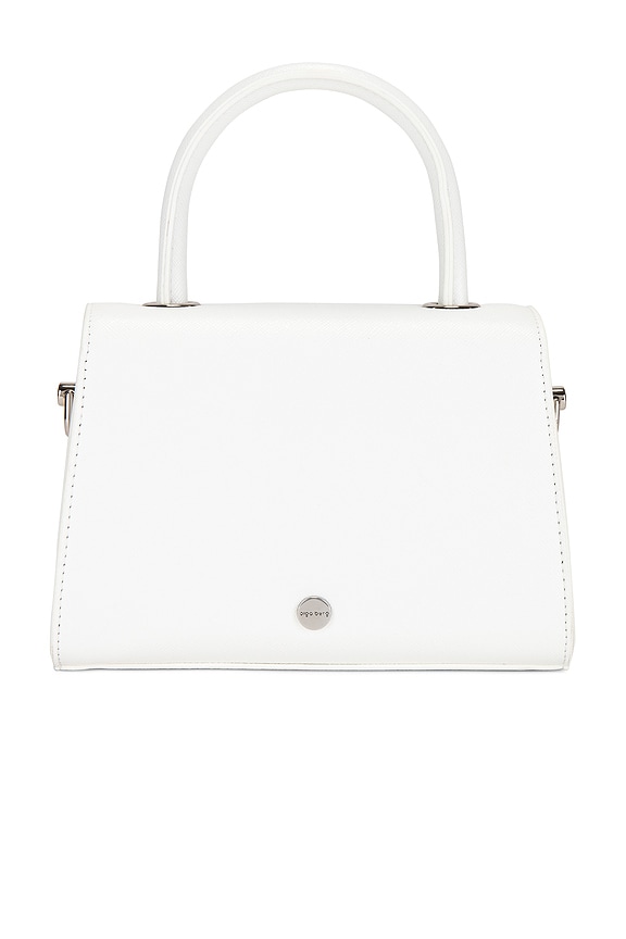 view 2 of 5 Alejandra Embellished Top Handle in White