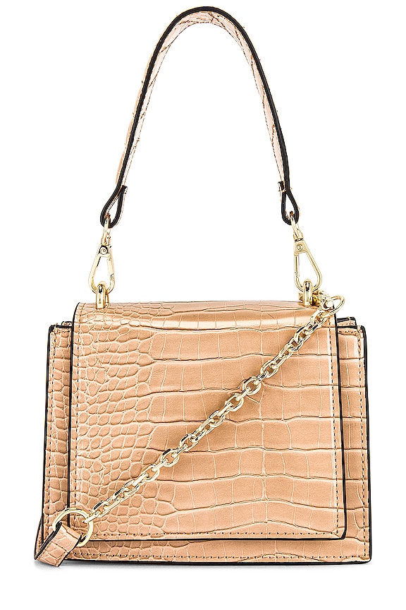 view 2 of 6 Molli Croc Embossed Top Handle Bag in Natural
