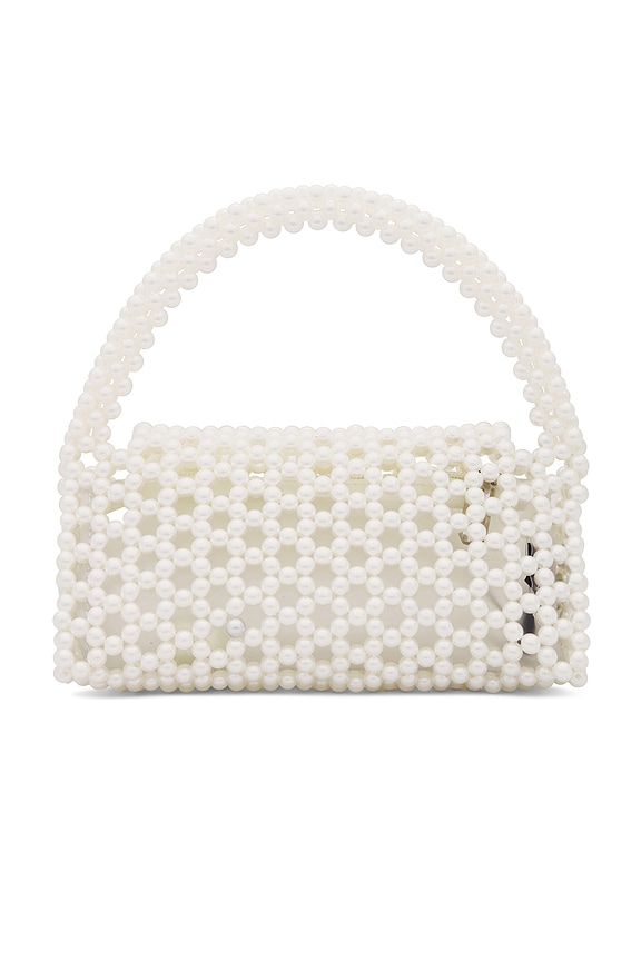 view 2 of 4 Amrita Bead Top Handle Bag in Pearl