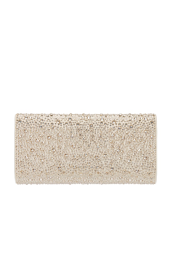view 2 of 5 Emma Crystal Clutch in Champagne