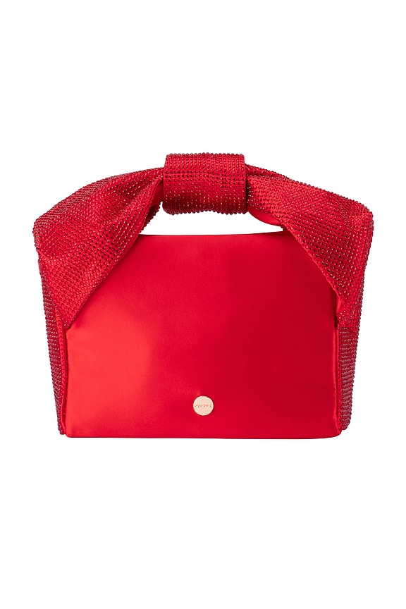 view 2 of 7 Alinta Hotfix Top Handle Bag in Red