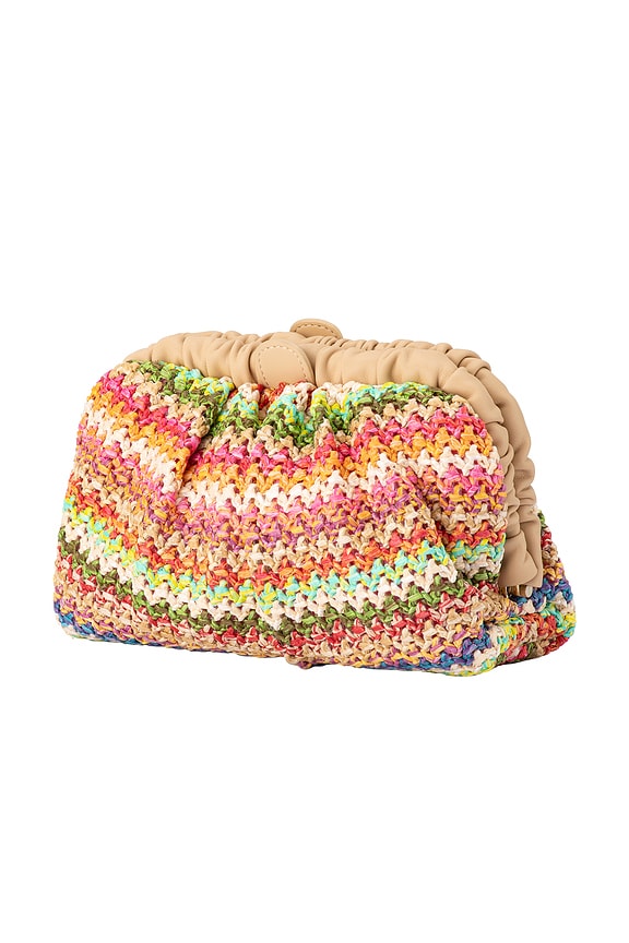 view 2 of 5 EMBRAGUE FRUNCIDO AMALIA PETITE in Multi