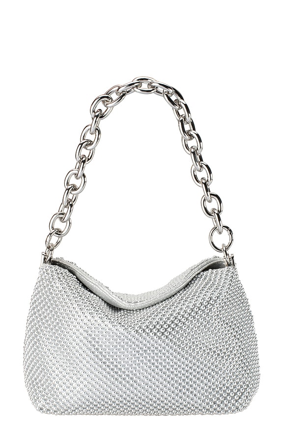 view 2 of 6 Skylar Ball Mesh Bag in Silver