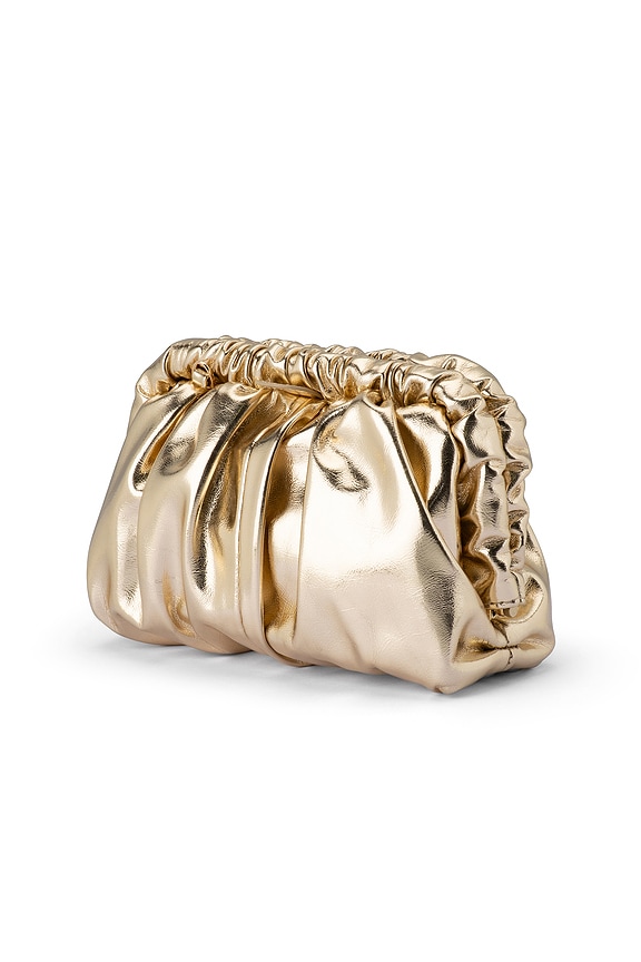 view 2 of 5 Betty Metallic Clutch in Gold