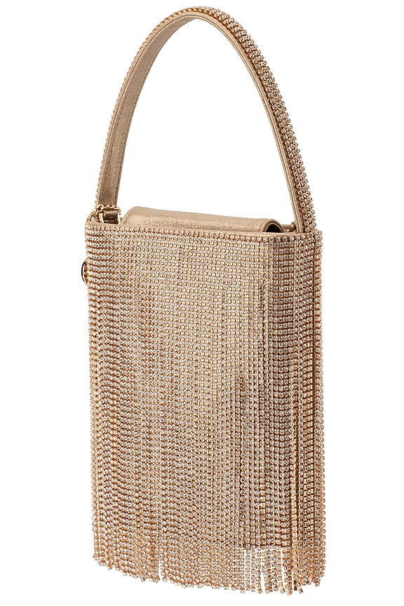 view 2 of 5 BOLSO CON ASA SUPERIOR Y FLECOS BILLIE in Champagne