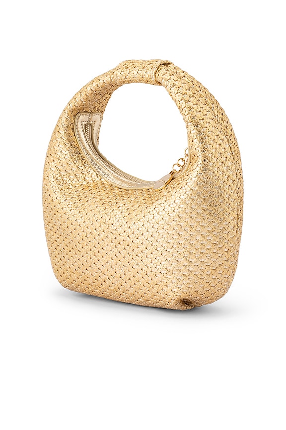 view 2 of 4 Eden Woven Bag in Gold