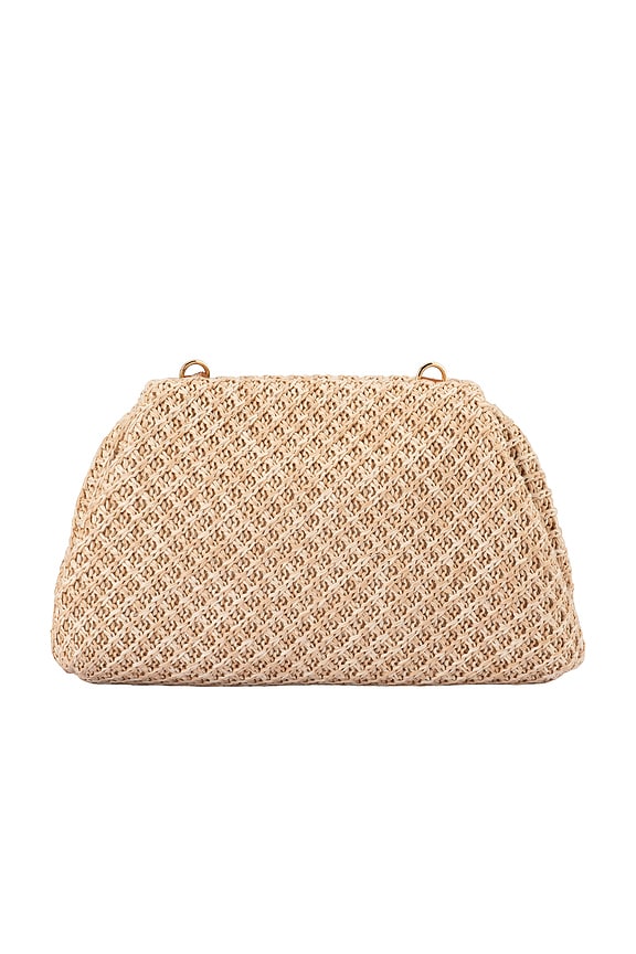 view 1 of 5 POCHETTE TISSÉE ANNA in Natural