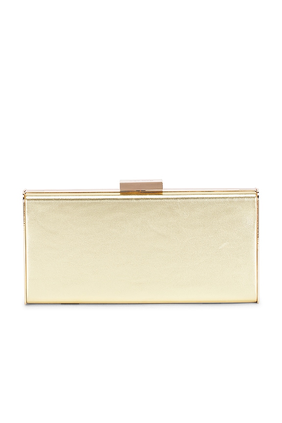 view 1 of 5 Samantha Slimline Clutch in Gold