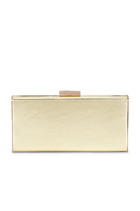 view 2 of 5 Samantha Slimline Clutch in Gold
