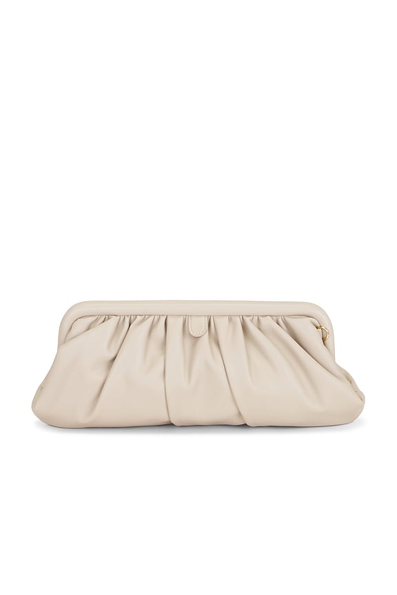 view 2 of 5 Catherine Gathered Clutch in Mink