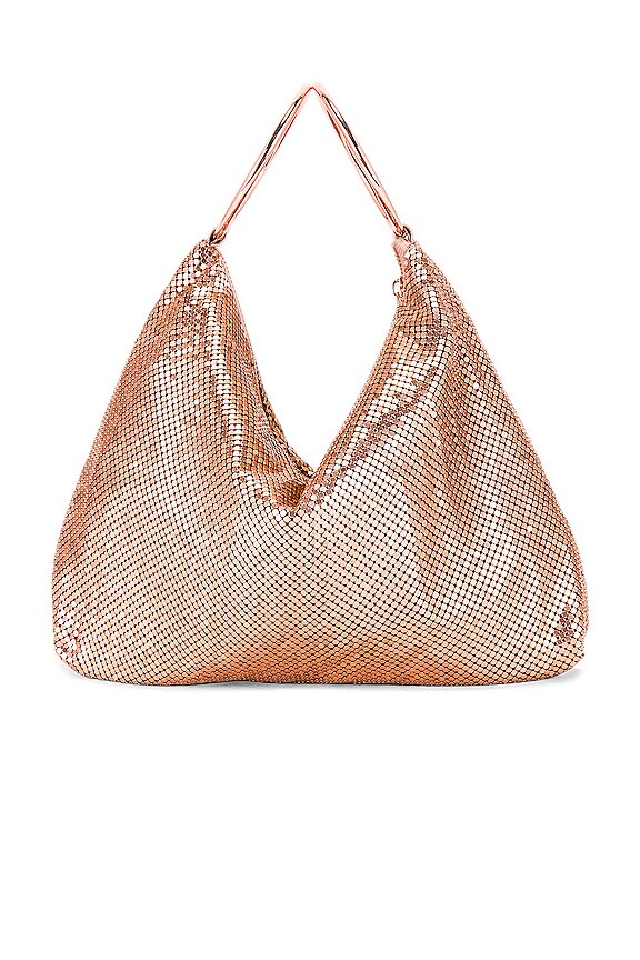 view 2 of 5 Shar Mesh Convertible Bag in Rose Gold