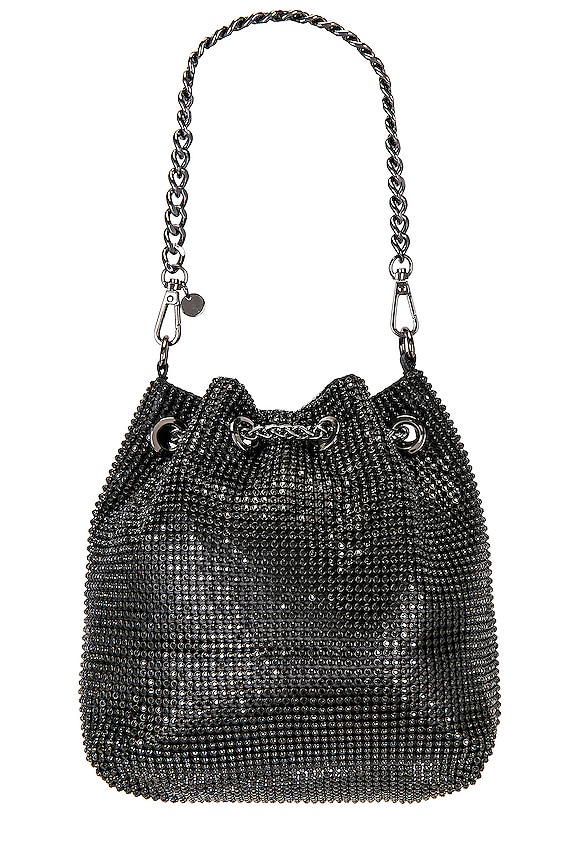 view 2 of 5 Sylvie Crystal Pouch in Black