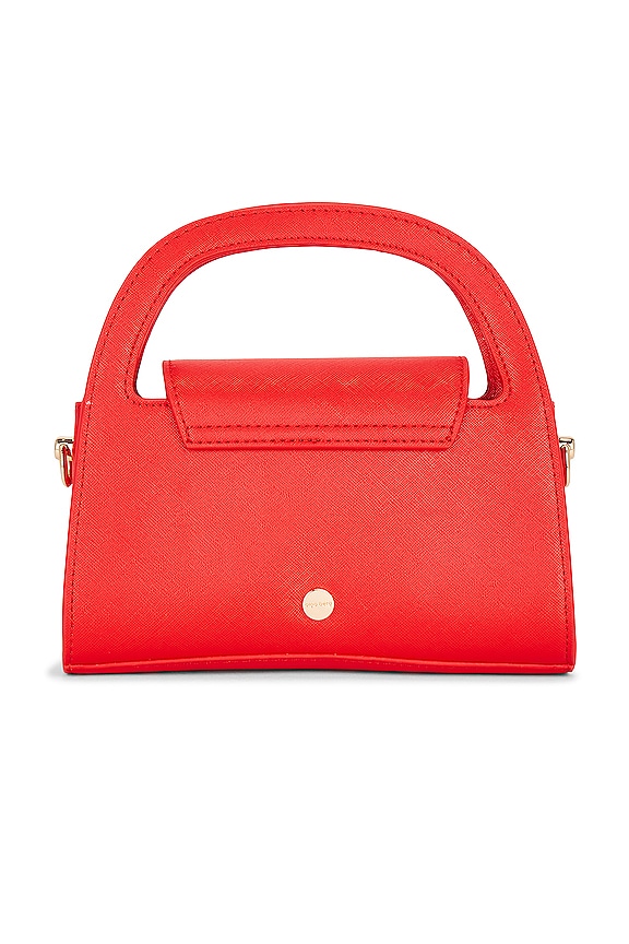 view 2 of 5 Ivy Curved Handle Bag in Red