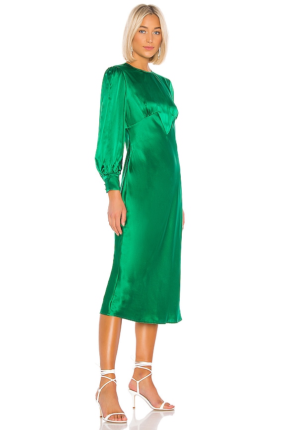 view 2 of 3 VESTIDO MIDI AURETA in Lagoon