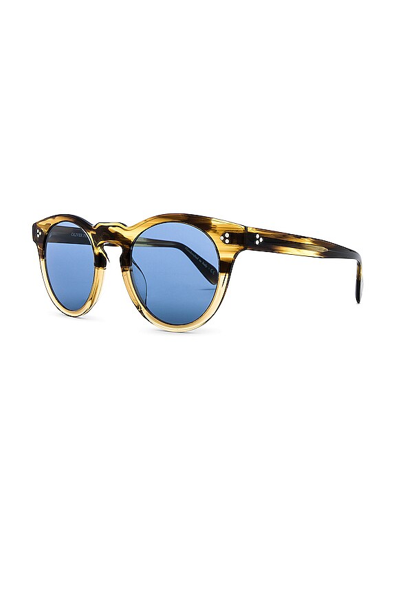 view 2 of 3 GAFAS DE SOL LEWEN in Canarywood Gradient