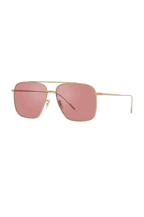 view 2 of 3 GAFAS DE SOL DRESNER in Gold & Magenta Photochromic