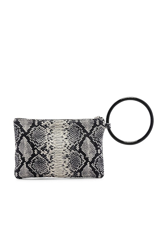 view 2 of 4 Murphy Bracelet Clutch in Black & White Snake
