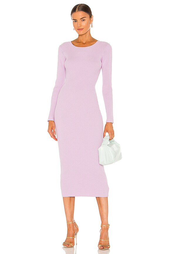 view 2 of 3 Claire Dress in Lilac